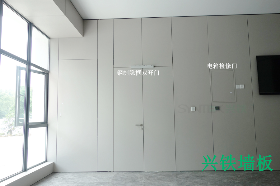 午夜福利18岁禁勿入钢制隐框双开门及电箱检修门